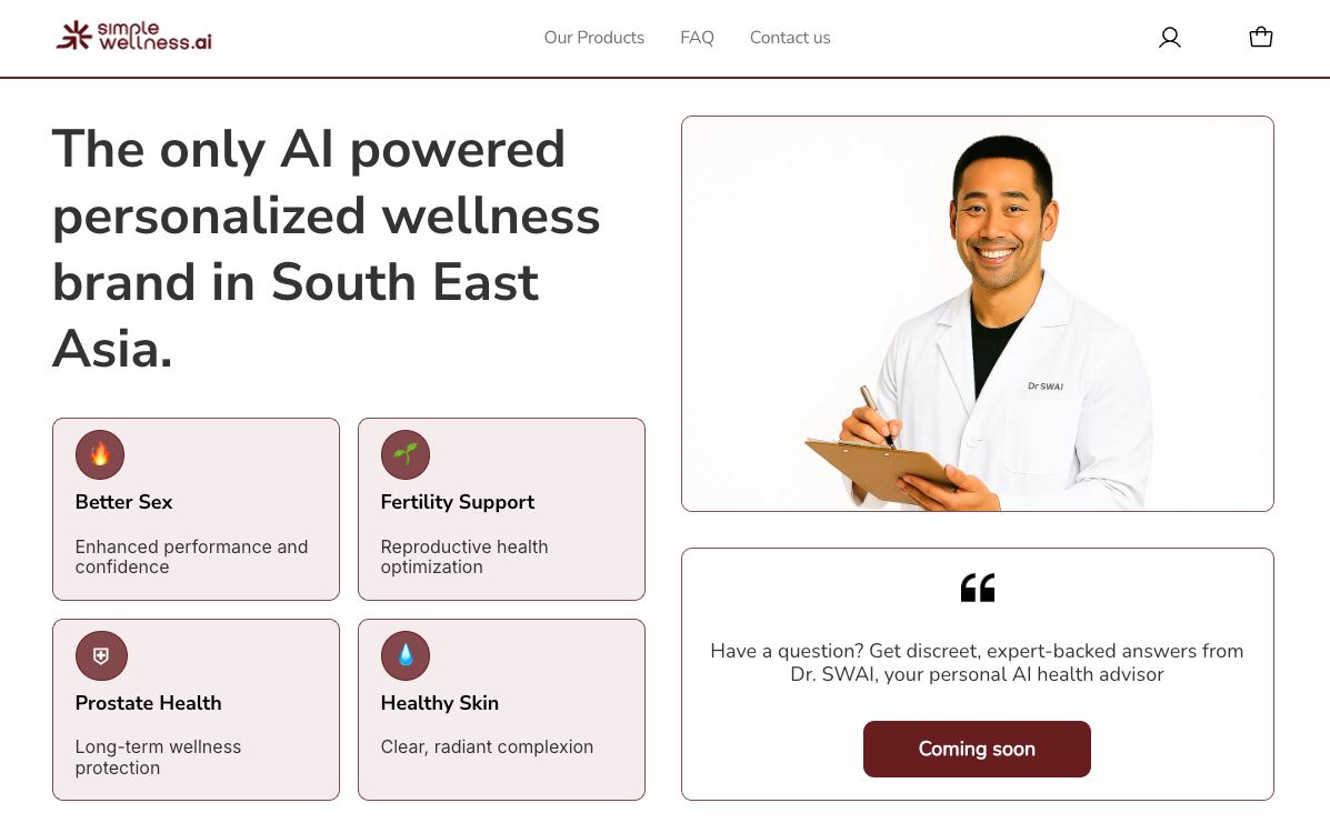 Simple Wellness - Pleasure, Revived. Wellness Personalized.